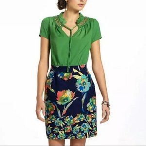 Anthropologie Tabitha Elland Floral Dress